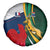 South Africa and France Rugby Spare Tire Cover Springbok With Le XV de France 2023 World Cup - Wonder Print Shop