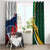 South Africa and France Rugby Window Curtain Springbok With Le XV de France 2023 World Cup - Wonder Print Shop