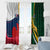 South Africa and France Rugby Window Curtain Springbok With Le XV de France 2023 World Cup - Wonder Print Shop