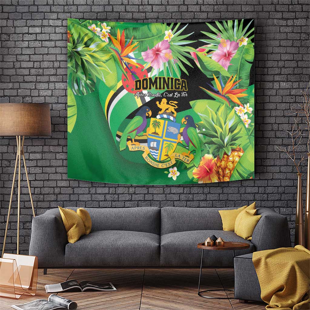 Dominica Tapestry Nature Island of the Caribbean - Wonder Print Shop