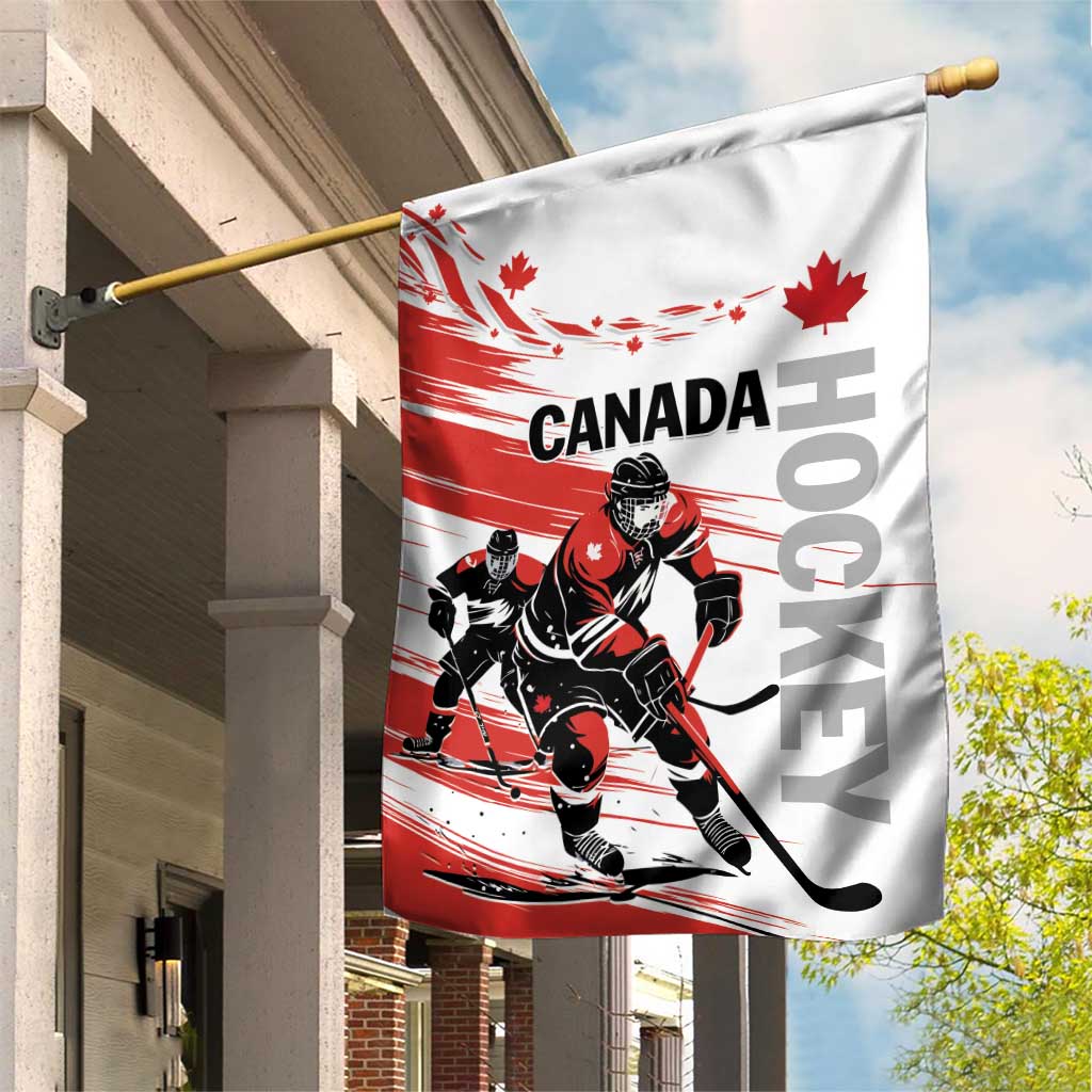 Canada Hockey Garden Flag Canada Owns Hockey - Wonder Print Shop