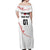 Custom Canada Hockey Off Shoulder Maxi Dress Canada Owns Hockey - Wonder Print Shop