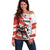 Custom Canada Hockey Off Shoulder Sweater Canada Owns Hockey - Wonder Print Shop