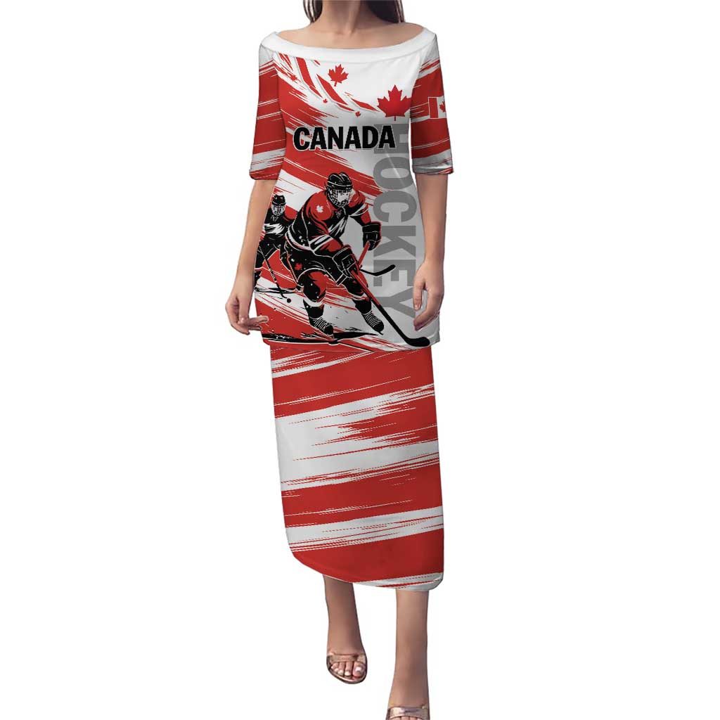 Custom Canada Hockey Puletasi Canada Owns Hockey