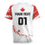 Custom Canada Hockey Rugby Jersey Canada Owns Hockey