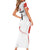 Custom Canada Hockey Short Sleeve Bodycon Dress Canada Owns Hockey