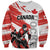 Custom Canada Hockey Sweatshirt Canada Owns Hockey - Wonder Print Shop