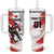 Custom Canada Hockey Tumbler With Handle Canada Owns Hockey