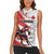 Custom Canada Hockey Women Sleeveless Polo Shirt Canada Owns Hockey