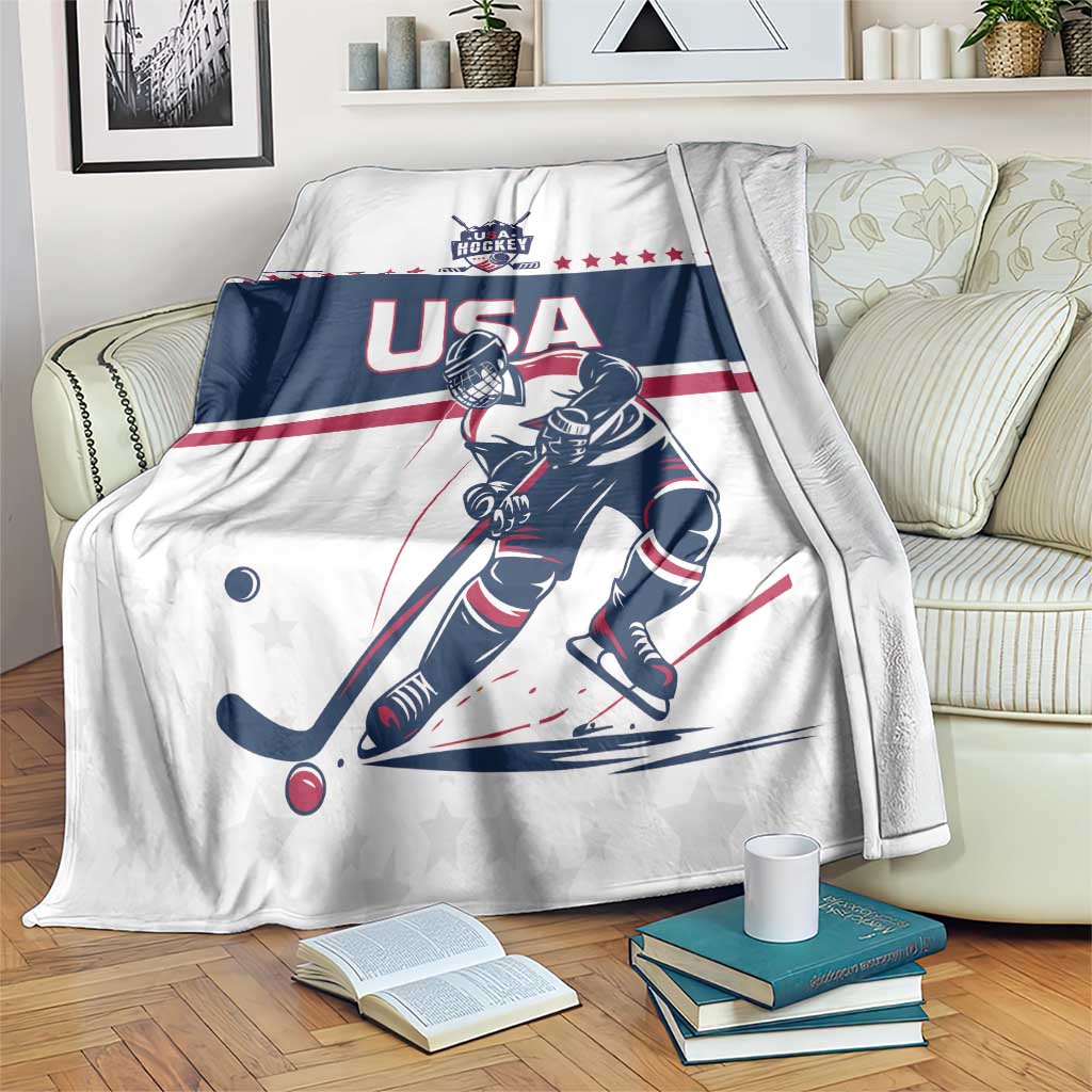 USA Hockey Blanket Team USA Champions