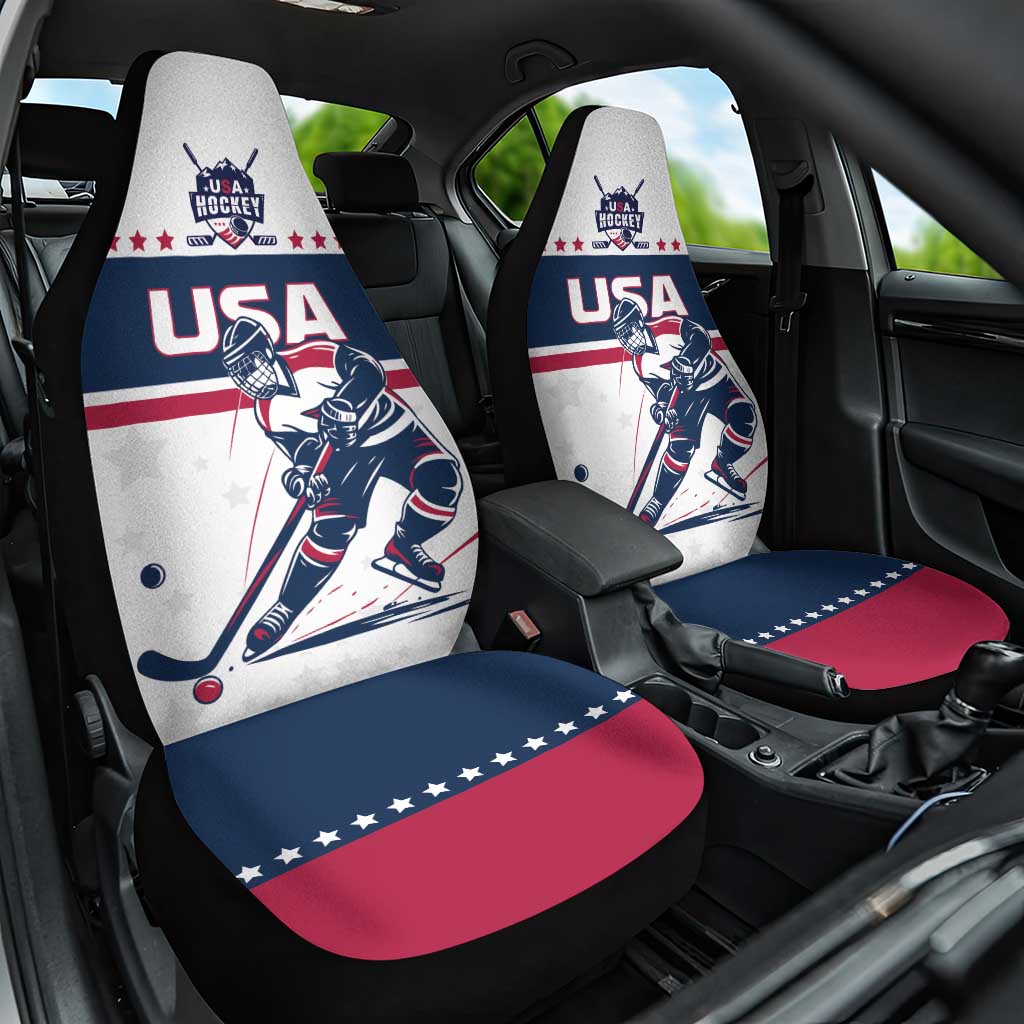 USA Hockey Car Seat Cover Team USA Champions - Wonder Print Shop