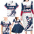 Custom USA Hockey Family Matching Long Sleeve Bodycon Dress and Hawaiian Shirt Team USA Champions - Wonder Print Shop