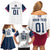 Custom USA Hockey Family Matching Off Shoulder Short Dress and Hawaiian Shirt Team USA Champions - Wonder Print Shop