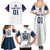 Custom USA Hockey Family Matching Summer Maxi Dress and Hawaiian Shirt Team USA Champions - Wonder Print Shop