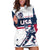 Custom USA Hockey Hoodie Dress Team USA Champions - Wonder Print Shop