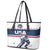 USA Hockey Leather Tote Bag Team USA Champions - Wonder Print Shop