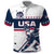 Custom USA Hockey Polo Shirt Team USA Champions - Wonder Print Shop