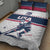 USA Hockey Quilt Bed Set Team USA Champions