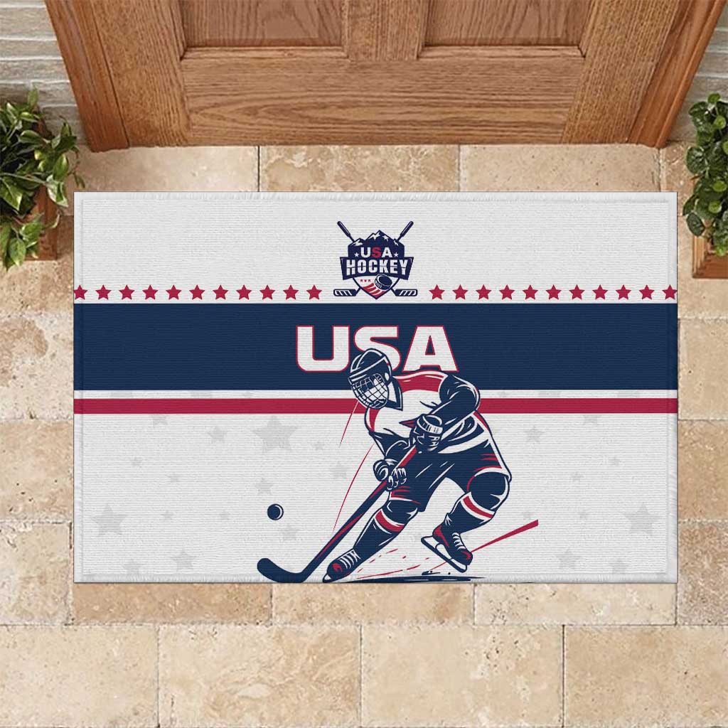 USA Hockey Rubber Doormat Team USA Champions