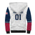 Custom USA Hockey Sherpa Hoodie Team USA Champions