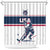 USA Hockey Shower Curtain Team USA Champions