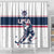 USA Hockey Shower Curtain Team USA Champions