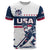 Custom USA Hockey T Shirt Team USA Champions