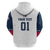 Custom USA Hockey Zip Hoodie Team USA Champions