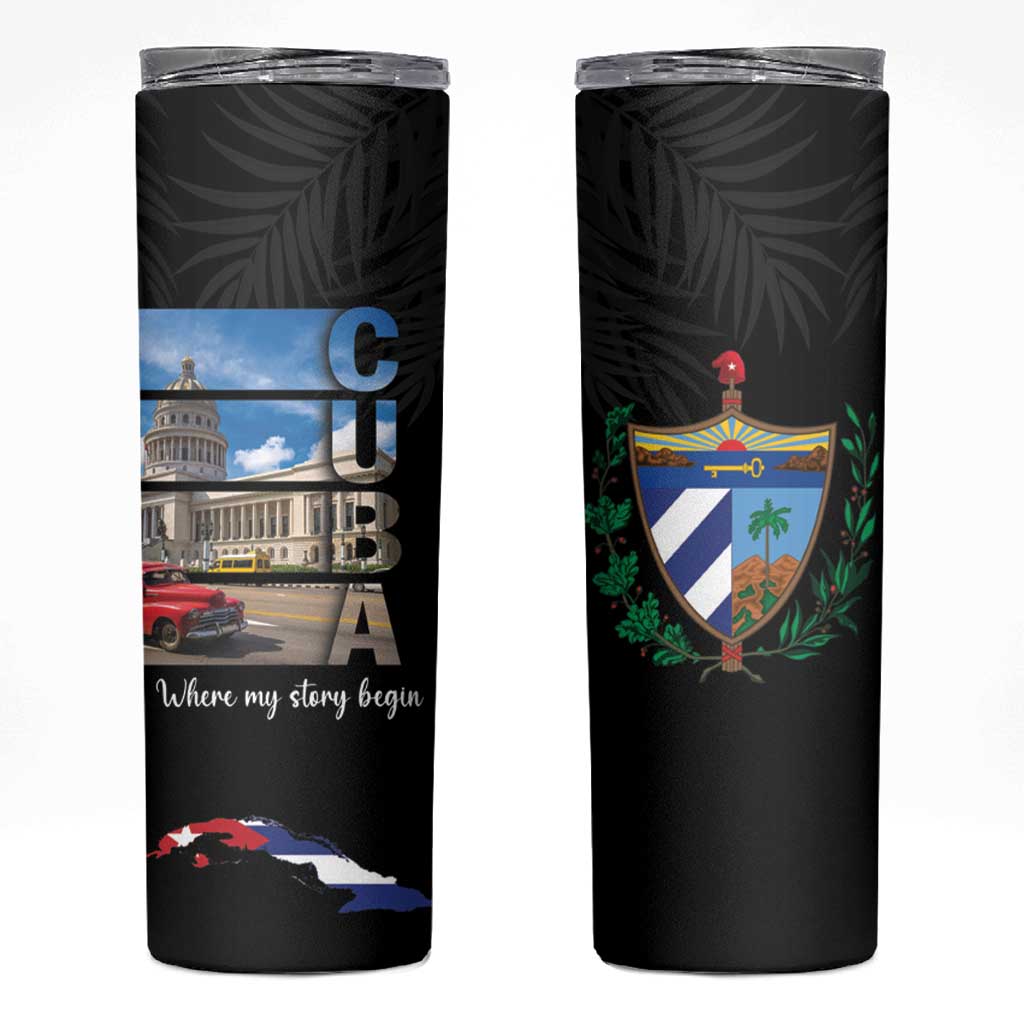 Cuba El Capitolio Skinny Tumbler Where My Story Begin