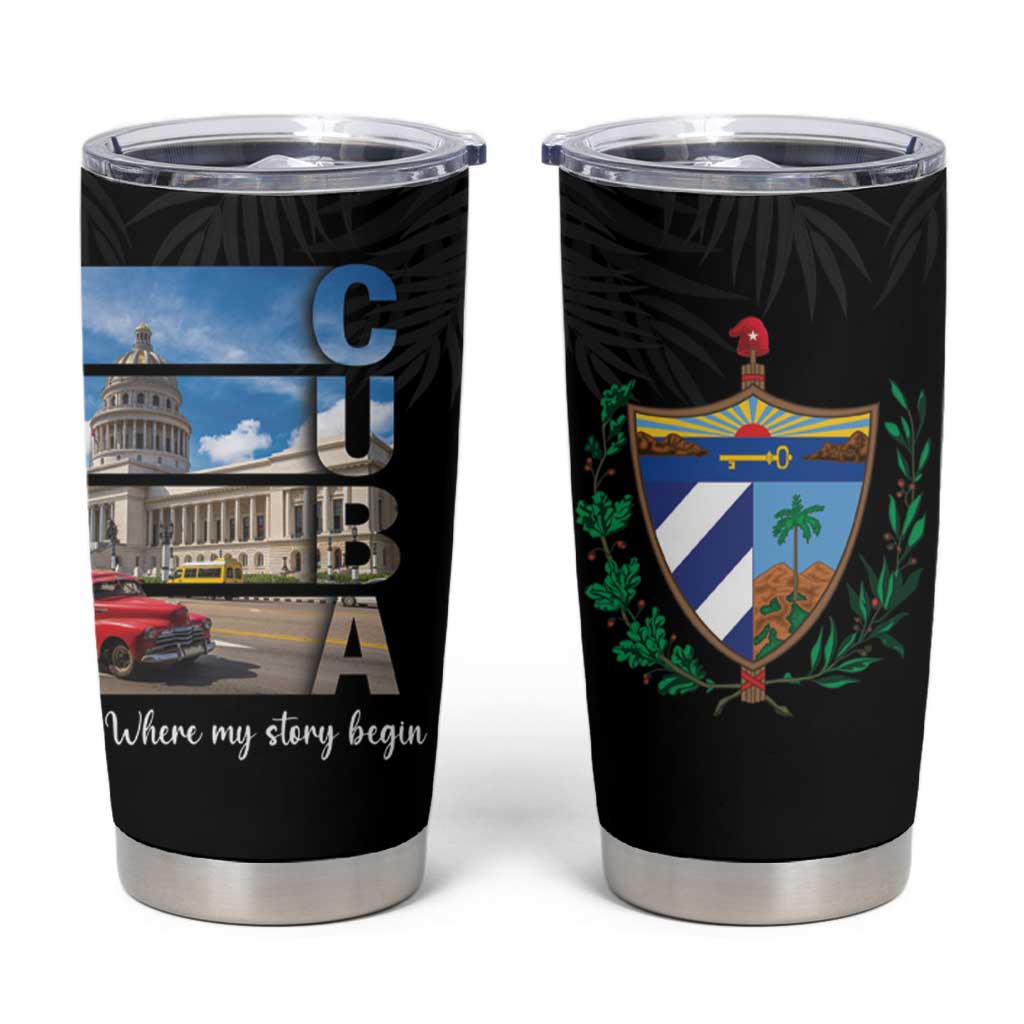 Cuba El Capitolio Tumbler Cup Where My Story Begin