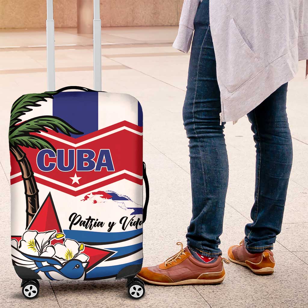 Cuba Patria Y Vida Luggage Cover Cuban Trogon Unique