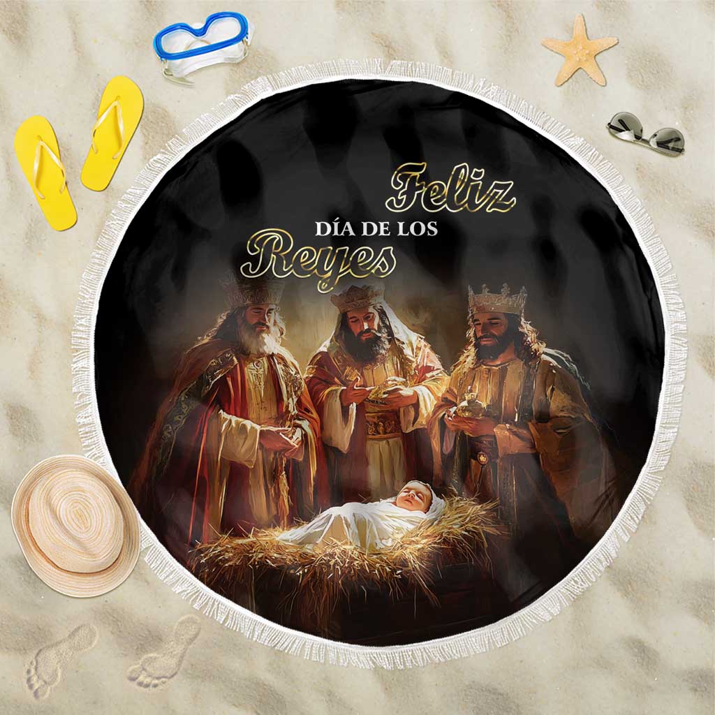 Three Kings Day Beach Blanket Epiphany Dia de los Reyes - Wonder Print Shop