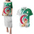 Algeria Football Couples Matching Puletasi and Hawaiian Shirt Go Les Fennecs - Wonder Print Shop