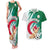 Algeria Football Couples Matching Tank Maxi Dress and Hawaiian Shirt Go Les Fennecs - Wonder Print Shop