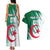 Algeria Football Couples Matching Tank Maxi Dress and Hawaiian Shirt Go Les Fennecs - Wonder Print Shop