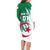 Algeria Football Family Matching Long Sleeve Bodycon Dress and Hawaiian Shirt Go Les Fennecs - Wonder Print Shop