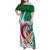 Algeria Football Family Matching Off Shoulder Maxi Dress and Hawaiian Shirt Go Les Fennecs - Wonder Print Shop