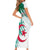 Algeria Football Family Matching Short Sleeve Bodycon Dress and Hawaiian Shirt Go Les Fennecs - Wonder Print Shop