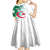 Algeria Football Kid Short Sleeve Dress Go Les Fennecs - Wonder Print Shop