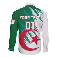 Green and white football shirt back with YOUR TEXT and large 01 star graphic