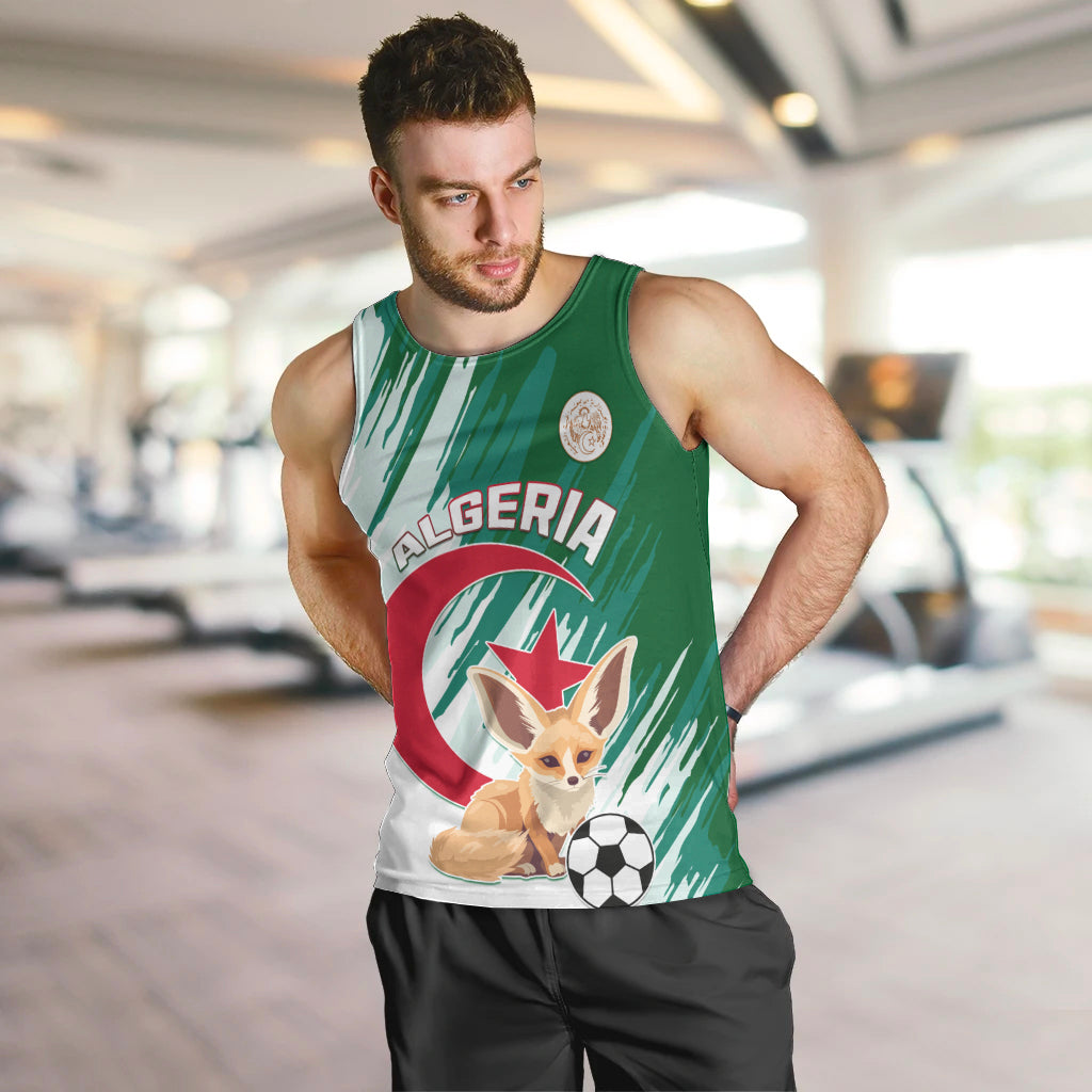 Algeria Football Men Tank Top Go Les Fennecs - Wonder Print Shop