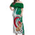 Algeria Football Off Shoulder Maxi Dress Go Les Fennecs - Wonder Print Shop