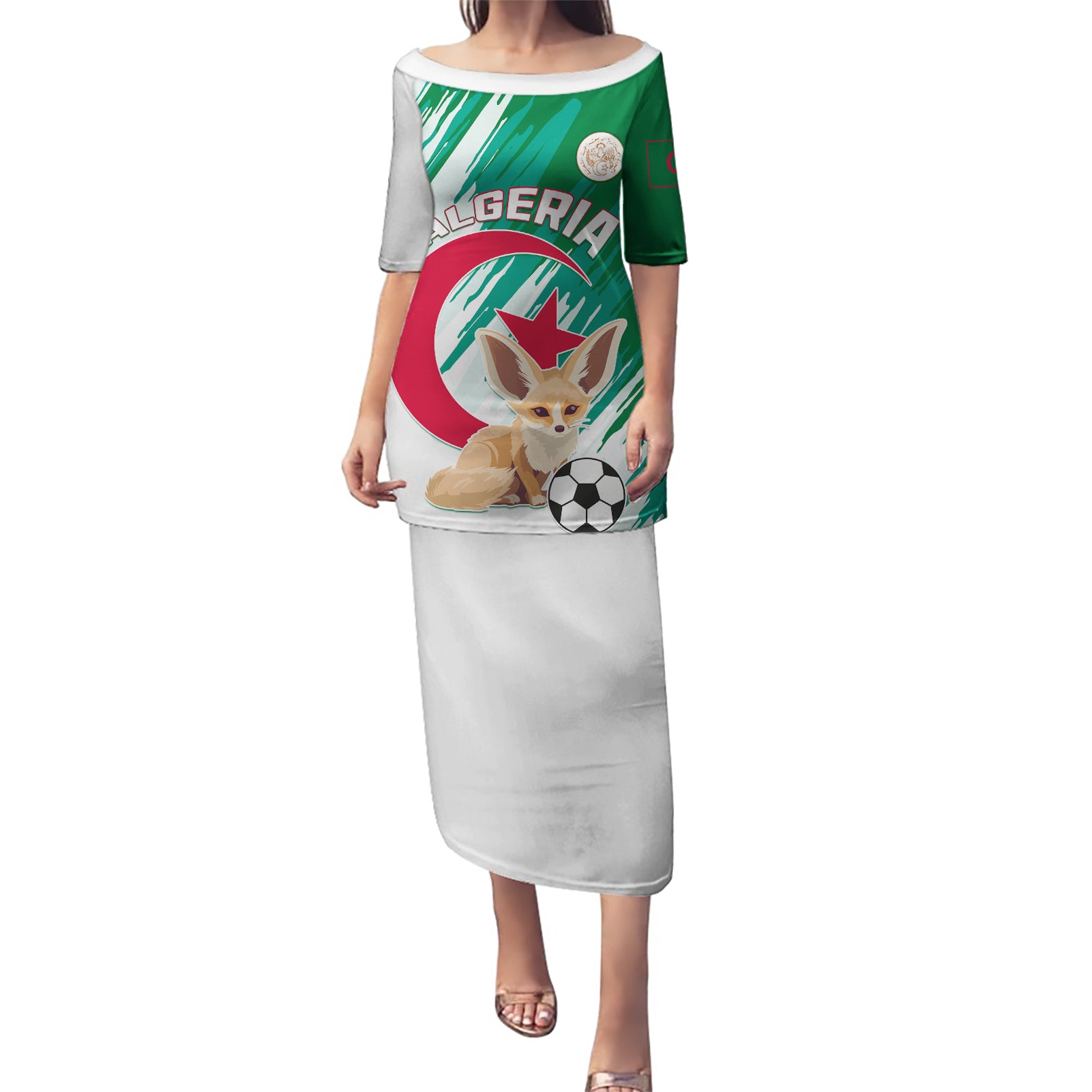 Algeria Football Puletasi Go Les Fennecs - Wonder Print Shop