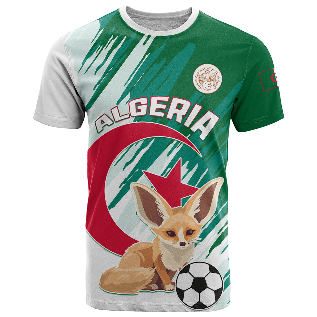 Algeria Football T Shirt Go Les Fennecs