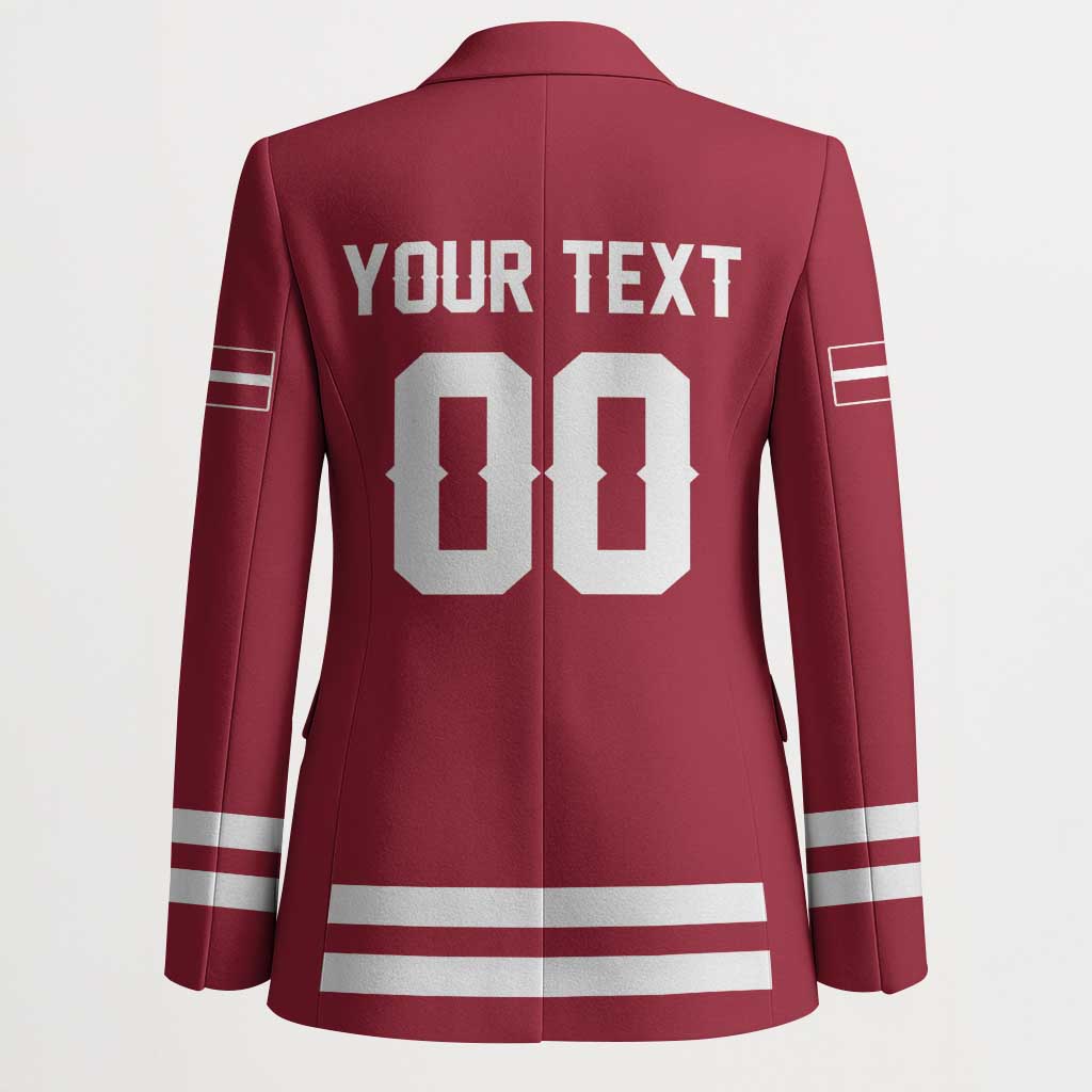 Custom Hockey 2026 Latvia Blazer Latvians Go Champions