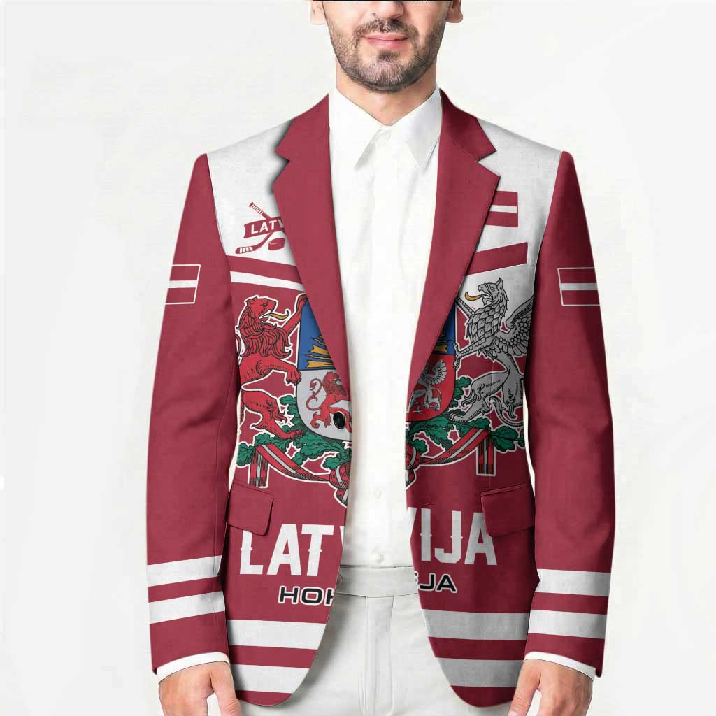 Custom Hockey 2026 Latvia Blazer Latvians Go Champions