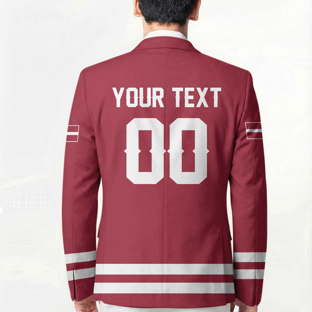 Custom Hockey 2026 Latvia Blazer Latvians Go Champions
