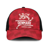 Hockey 2026 Denmark Baseball Net Cap Danish Lions Go Champions