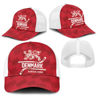 Hockey 2026 Denmark Baseball Net Cap Danish Lions Go Champions