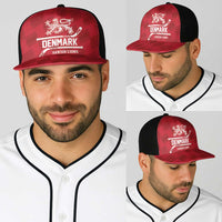 Hockey 2026 Denmark Baseball Net Cap Danish Lions Go Champions
